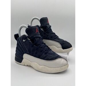 Nike Air Jordan 12 Retro TD Playoffs Navy Blue White 850000-006 Toddler Size 13c